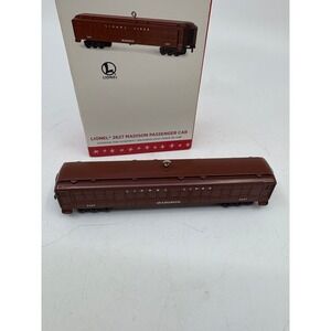 2016 Hallmark Keepsake Lionel 2627 Madison Passenger Car Ornament
